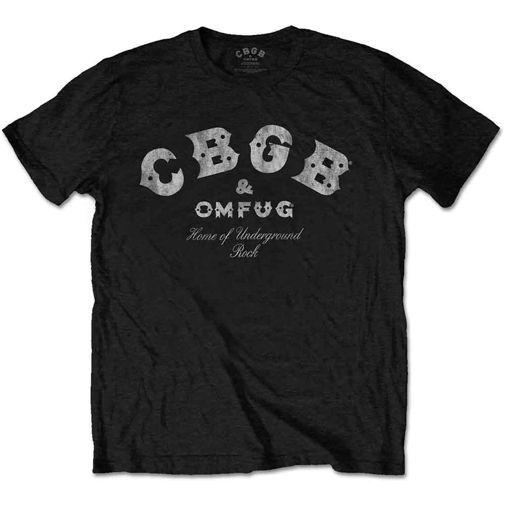 CBGB - Classic Logo - T-Shirt Black