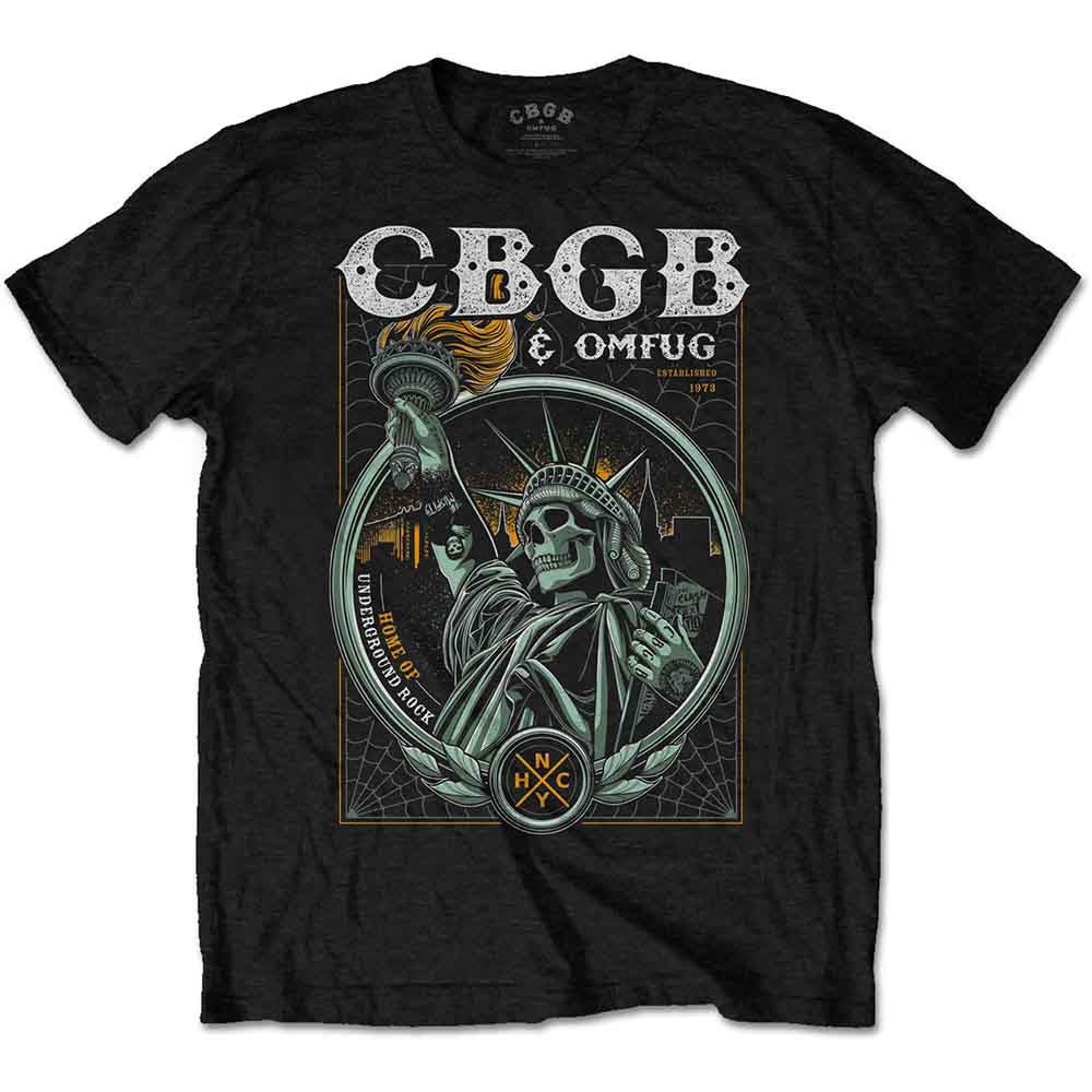 CBGB - Liberty - T-Shirt Black