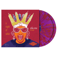 Celia Cruz & Friends - A Night of Salsa (25th Anniversary Edition) (180 Gram Magenta Splatter Colored Vinyl) (2 Lp's) - Vinyl