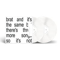 Charli XCX - Brat And It's The Same But There's Three More Songs So It's Not (Colored Vinyl, White) (2 Lp) - Vinyl
