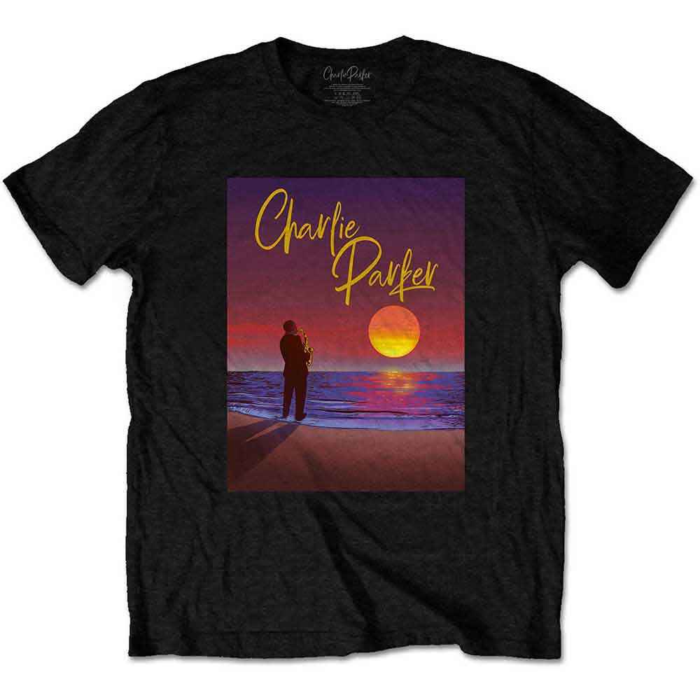 Charlie Parker - Purple Sunset - T-Shirt