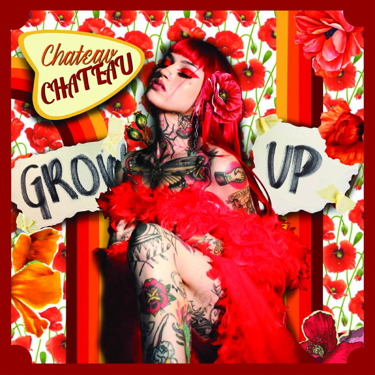 Chateau Chateau - Grow Up (RED VINYL) - Vinyl