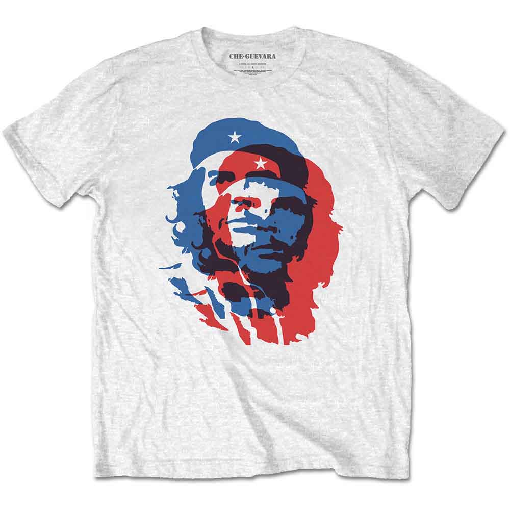 Che Guevara - Blue and Red - T-Shirt White