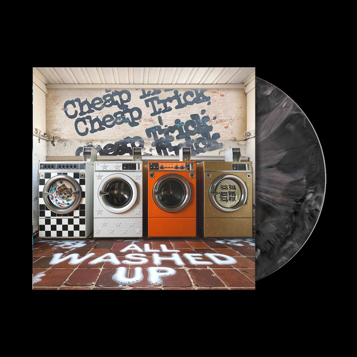 Cheap Trick - All Washed Up [Graphite Marble LP] - Vinyl