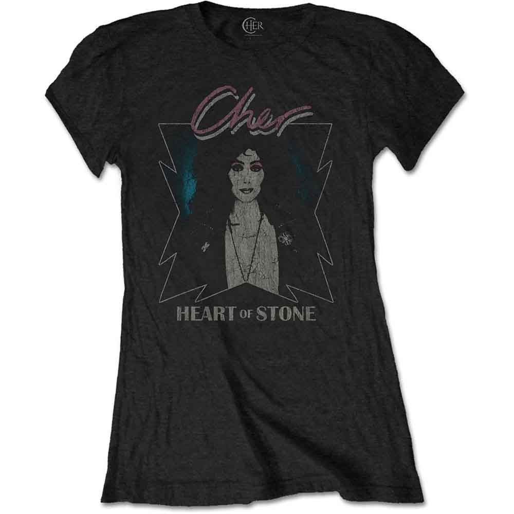 Cher - Heart of Stone - T-Shirt Black