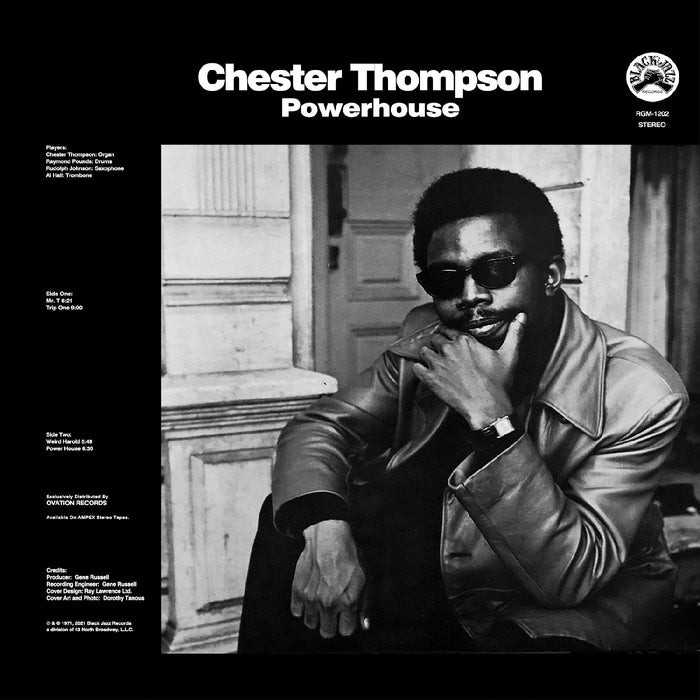 Chester Thompson - Powerhouse (Blue With Black Swirl Vinyl) - Vinyl