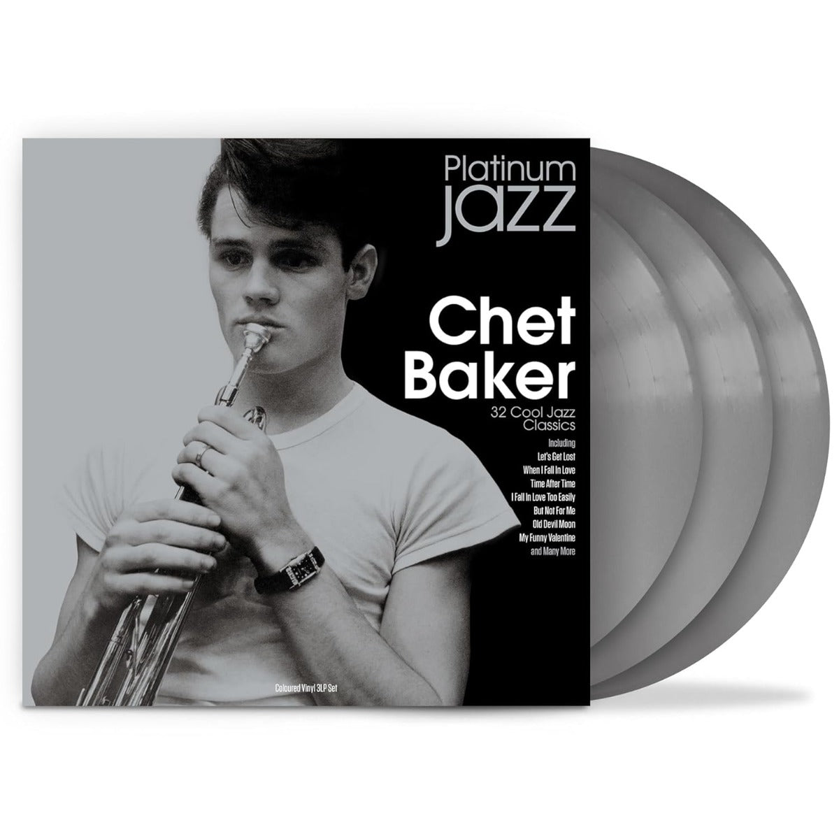 Chet Baker - Platinum Jazz (Silver Vinyl) [Import] (3 Lp's) - Vinyl