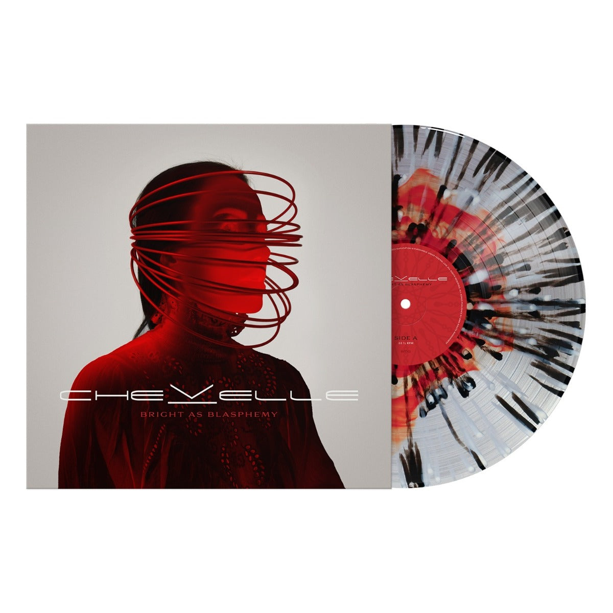 Chevelle - Bright As Blasphemy (Indie Exclusive) (Ruby/Clear/White-Black Splatter Vinyl) - Vinyl