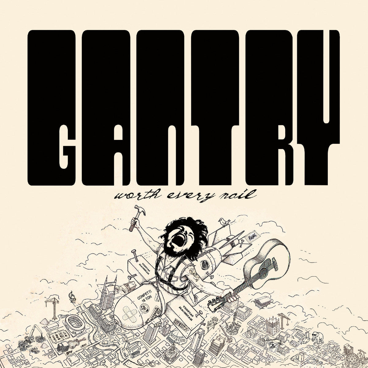 Chris Gantry - Worth Every Nail - Vinyl