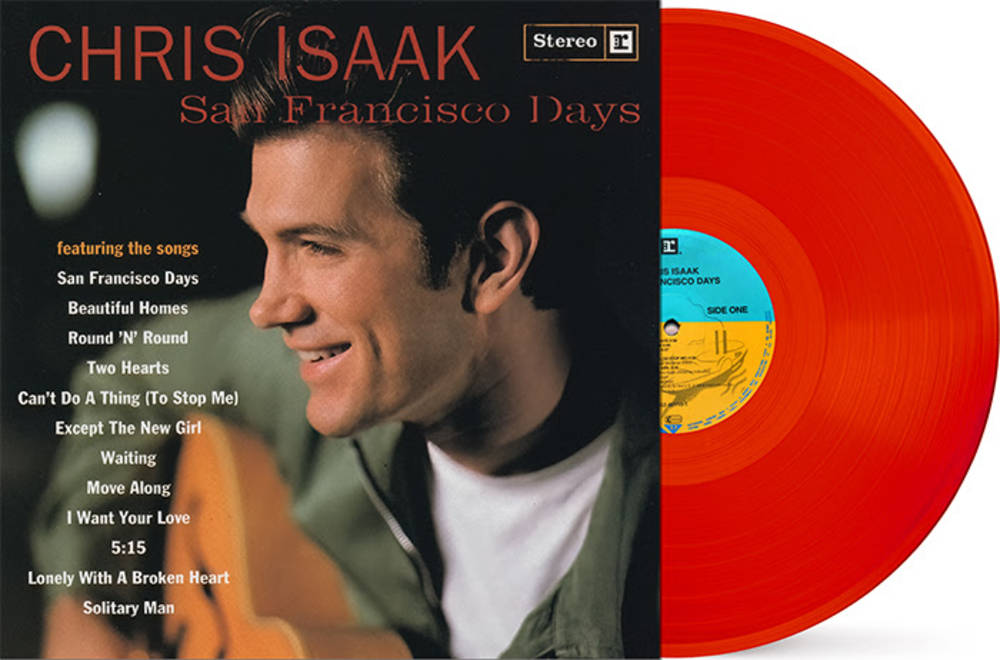 Chris Isaak - San Francisco Days (Colored Vinyl, Red, Indie Exclusive) - Vinyl