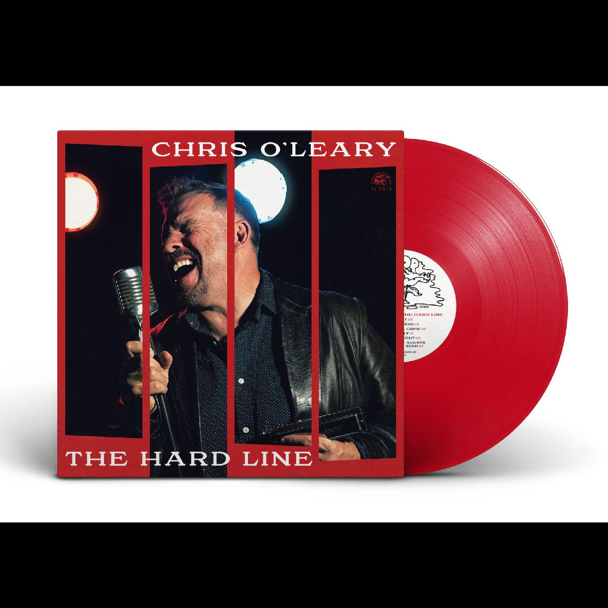 Chris O'Leary - The Hard Line (TRANSLUCENT RED VINYL) - Vinyl