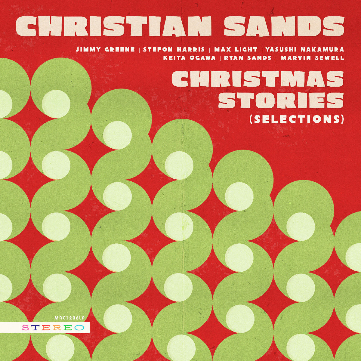 Christian Sands - Christmas Stories (Selections) [Evergreen Vinyl] - Vinyl