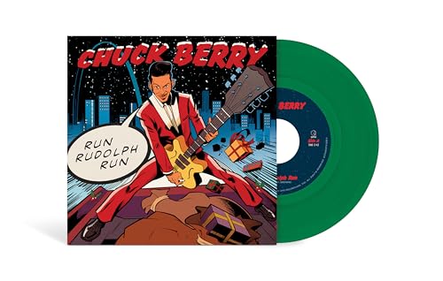 Chuck Berry - Run Rudolph Run (Evergreen Colored Vinyl) (7" Single) - Vinyl