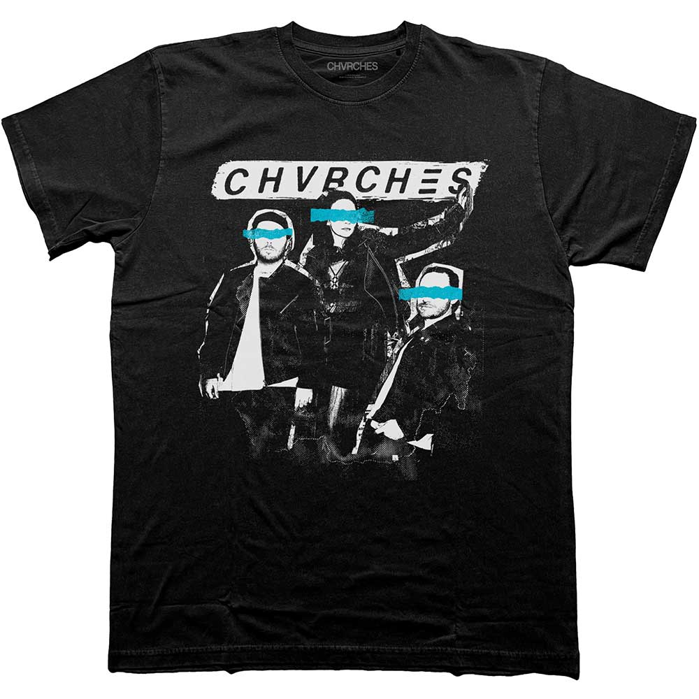 Chvrches - Cut Photo - Black