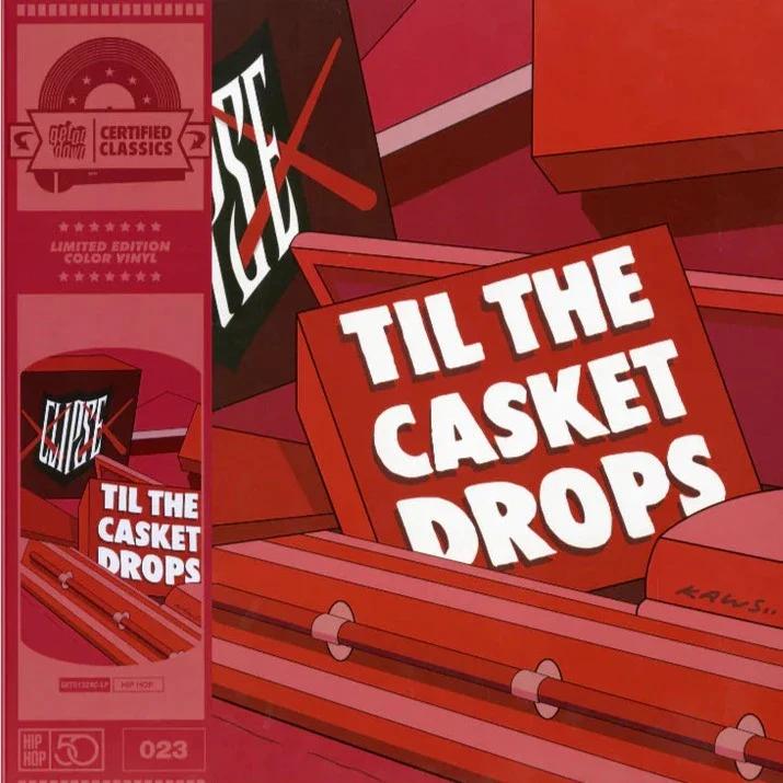 Clipse - Til The Casket Drops (Limitede Edition, Colored Vinyl, Fruit Punch Red) - Vinyl