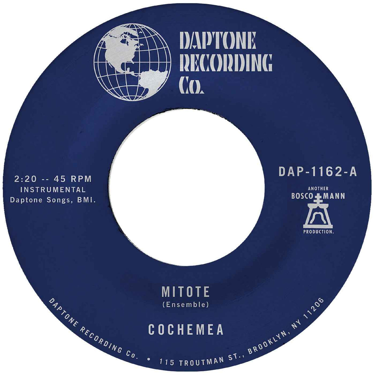Cochemea - Mitote B/W Dilo - Vinyl