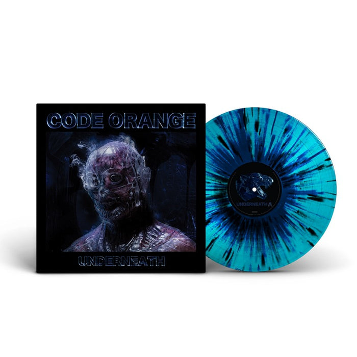 Code Orange - Underneath (Limited Edition, Transparent Blue "Colorway" Splatter Vinyl) - Vinyl
