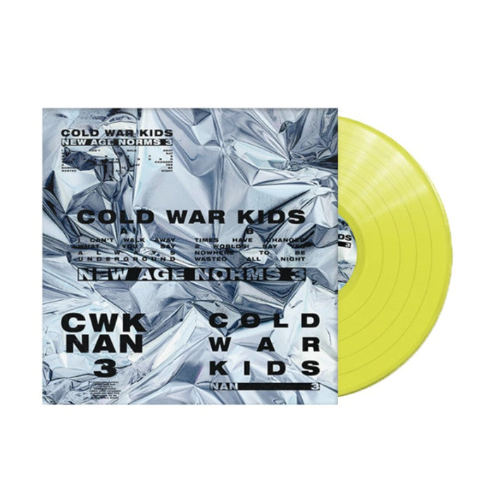 Cold War Kids - New Age Norms 3 (Limited Edition, Neon Yellow Colored Vinyl) - Vinyl