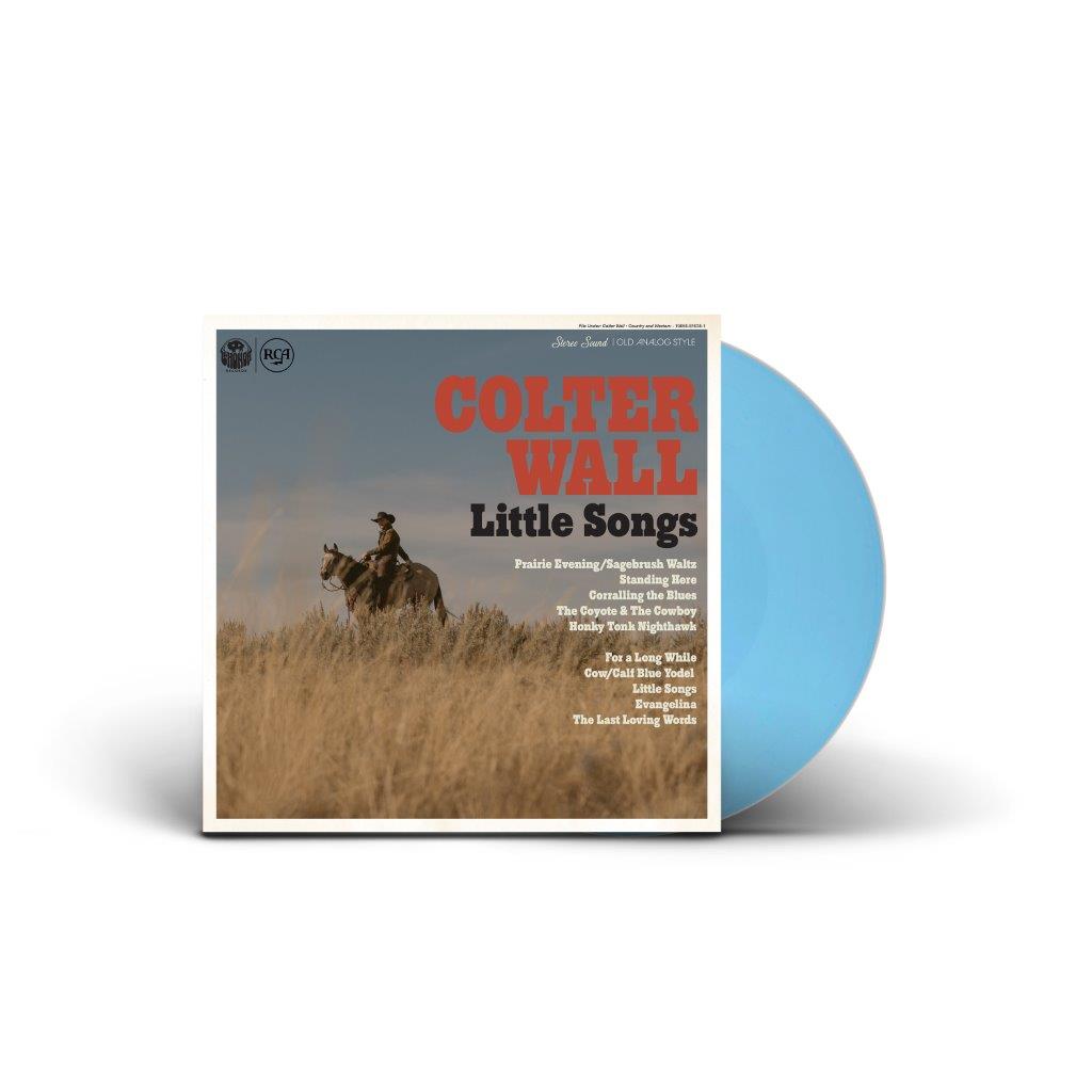 Colter Wall - Little Songs (Indie Exclusive opaque baby blue color vinyl) - Vinyl