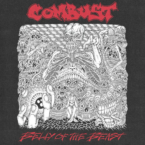 Combust - Belly of the Beast (Indie Exclusive, Cloudy Black Ice Colored Vinyl) - Vinyl