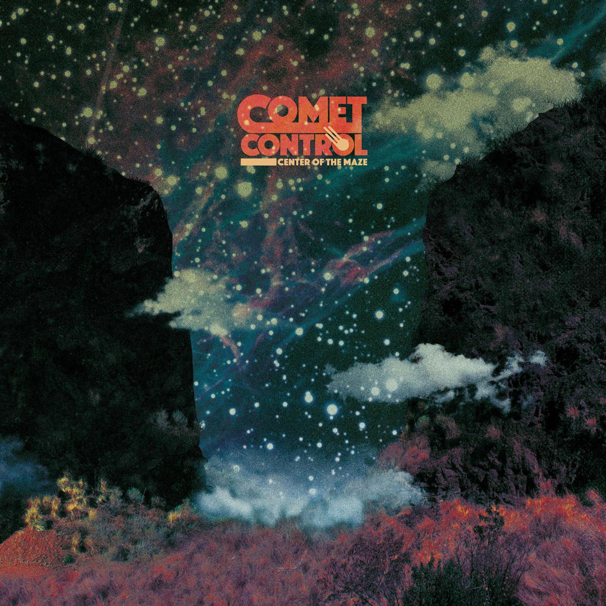 Comet Control - Center Of The Maze (CLEAR BLUE VINYL) - Vinyl