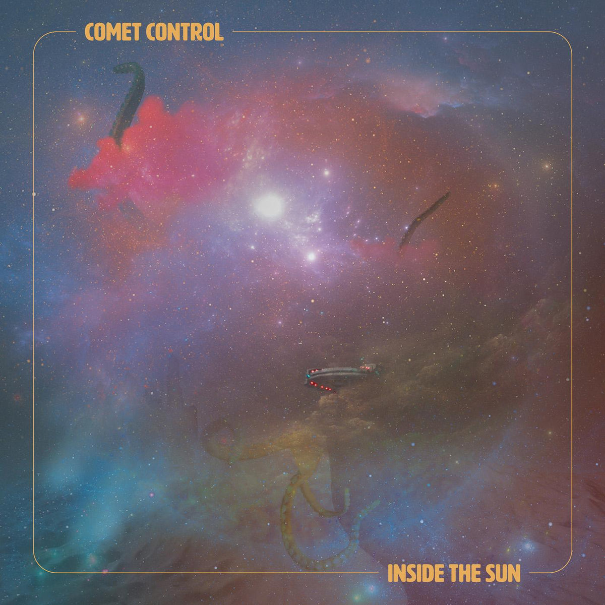 Comet Control - Inside The Sun (MARBLED PURPLE VINYL) - Vinyl