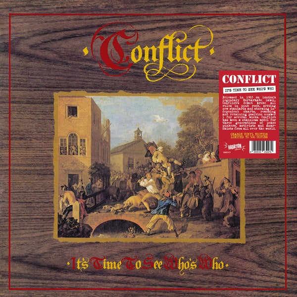CONFLICT - It's Time To See Who's Who (Color Vinyl) - Vinyl