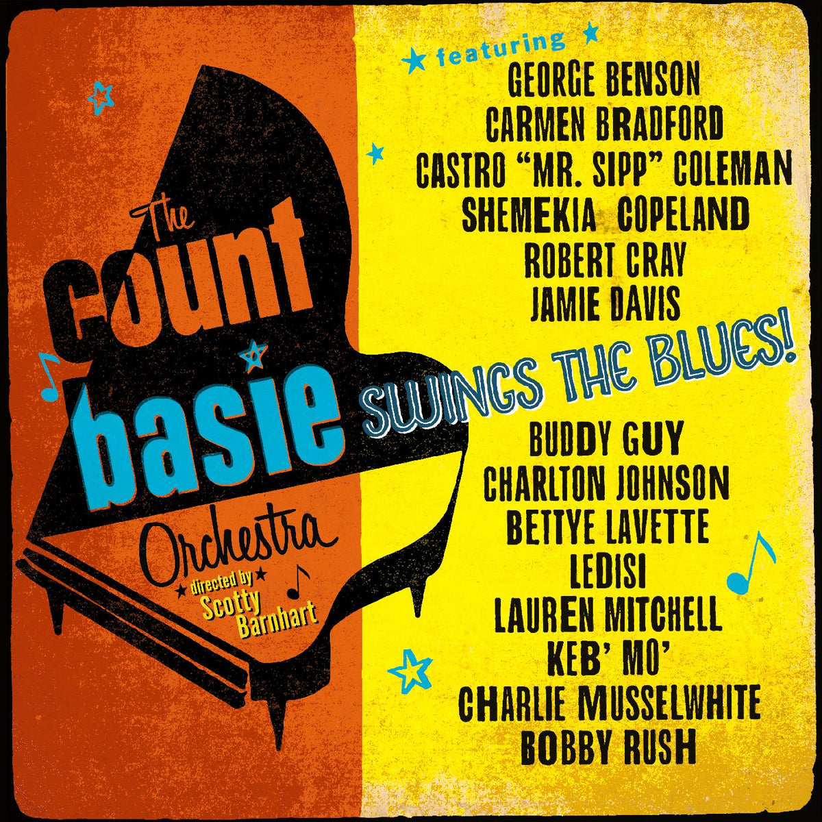 Count Basie Orchestra - Basie Swings The Blues (OPAQUE BLUE VINYL) - Vinyl