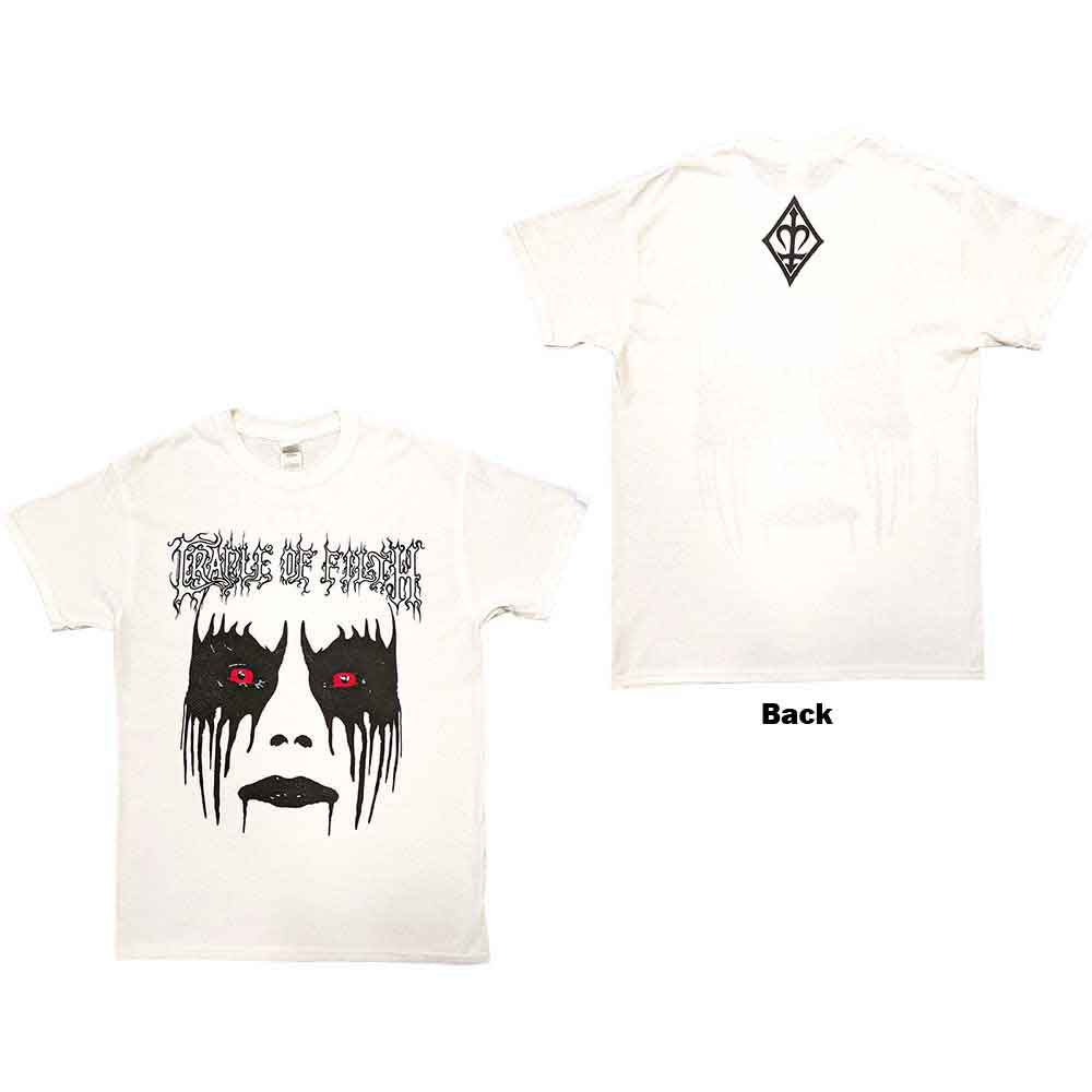 Cradle Of Filth - Dani Make Up - T-Shirt White