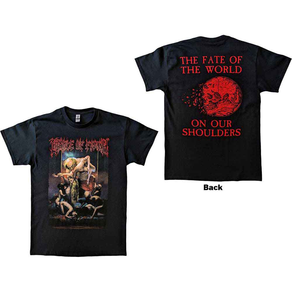 Cradle Of Filth - Existance Is Futile Saturn - T-Shirt Black