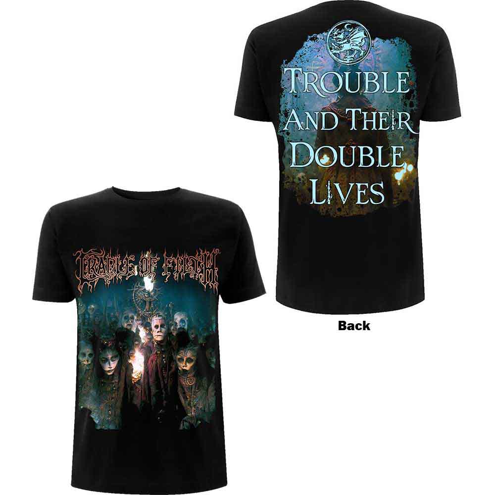 Cradle Of Filth - Trouble & Their Double Lives - T-Shirt Black