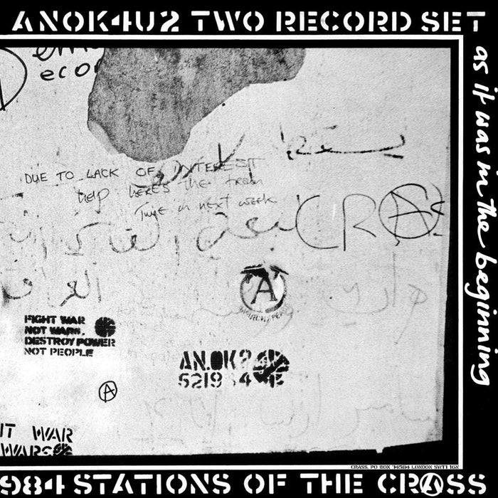 Crass - Stations Of The Crass - Vinyl