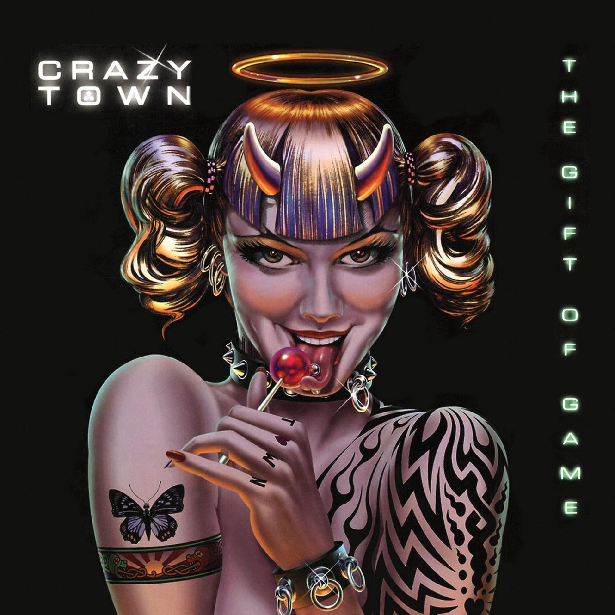 Crazy Town - The Gift of Game: 25th Anniversary Edition (Yellow Butterfly Vinyl, Includes Printed Inner Sleeve with Lyrics) - Vinyl
