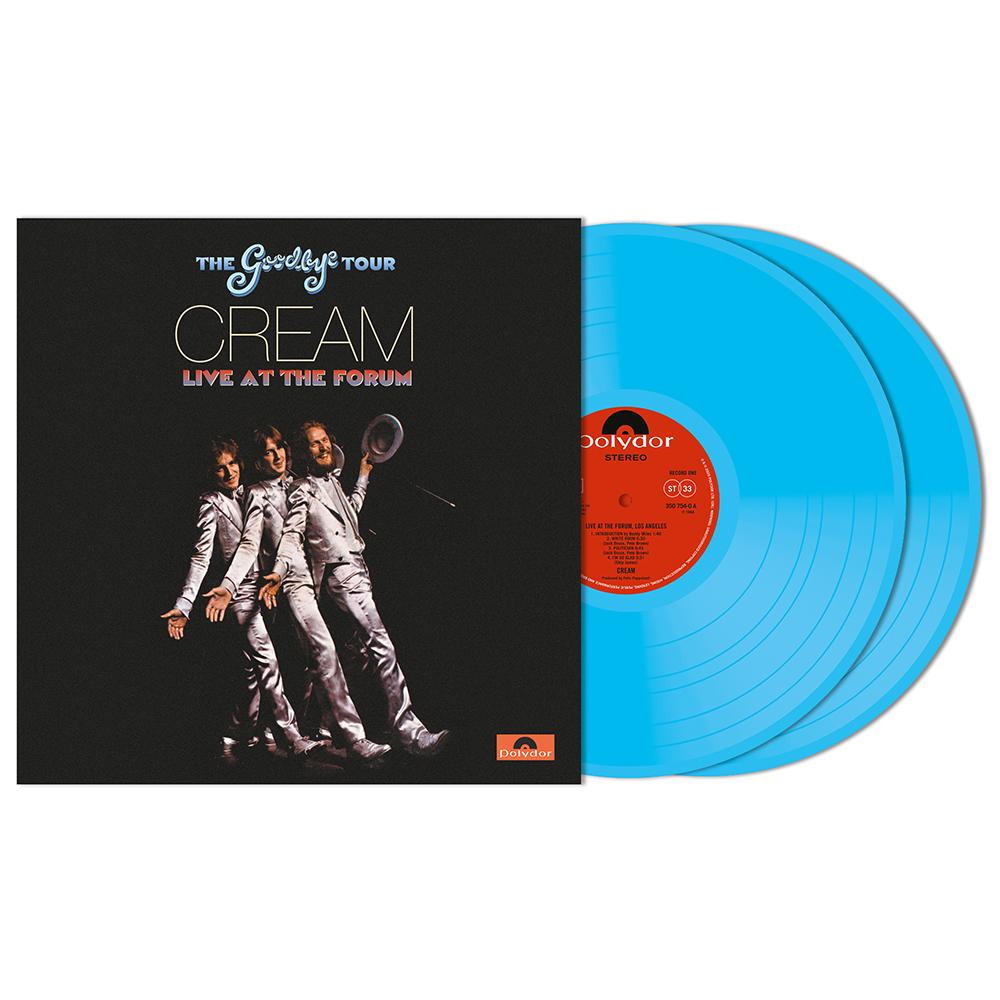 Cream - Goodbye Tour – Live 1968 [Blue 2 LP] [Limited Edition] - Vinyl