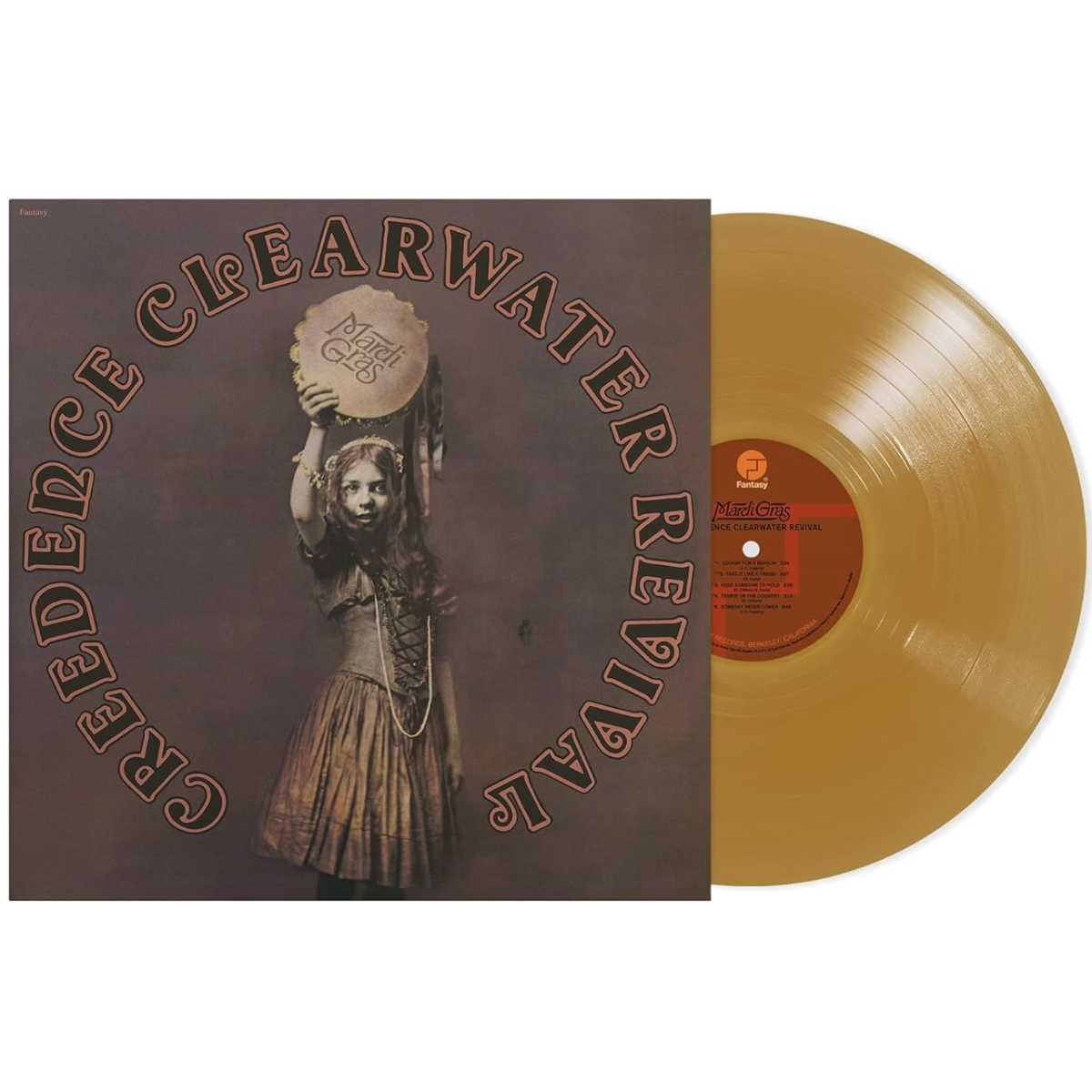 Creedence Clearwater Revival - Mardi Gras (Remastered 2025) (Gold Colored Vinyl) - Vinyl