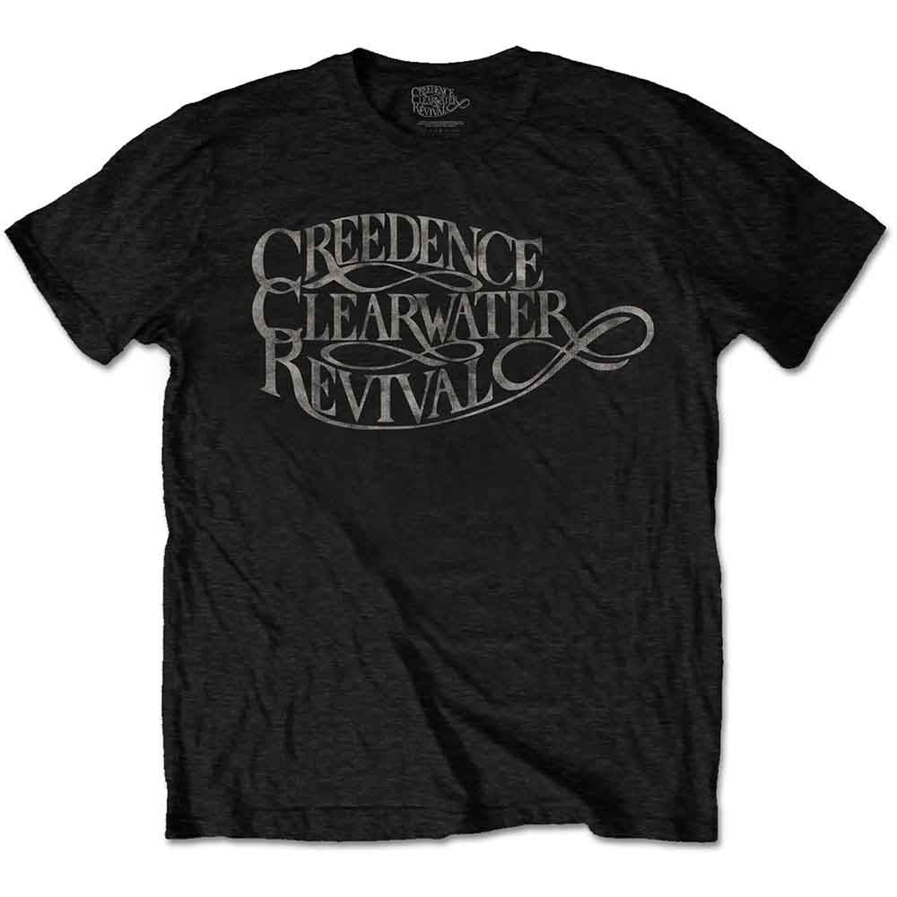 Creedence Clearwater Revival - Vintage Logo - Black