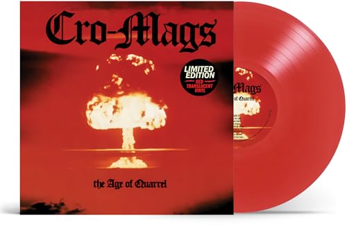 Cro-Mags - The Age Of Quarrel (Ruby Red Translucent Lp) - Vinyl