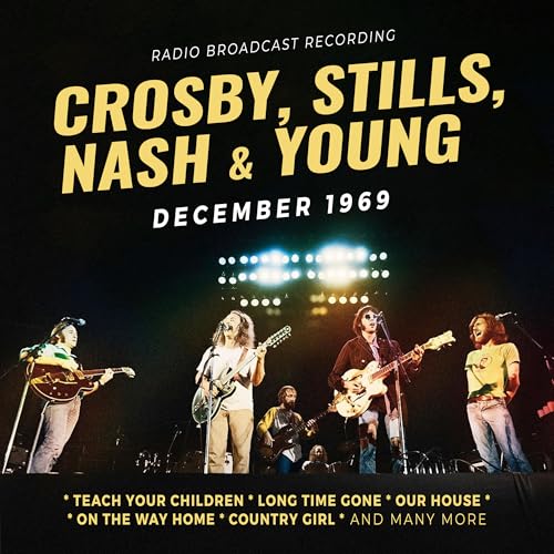 Crosby, Stills, Nash & Young - December 1969 (Colored Vinyl, Yellow, Limited Edition) - Vinyl