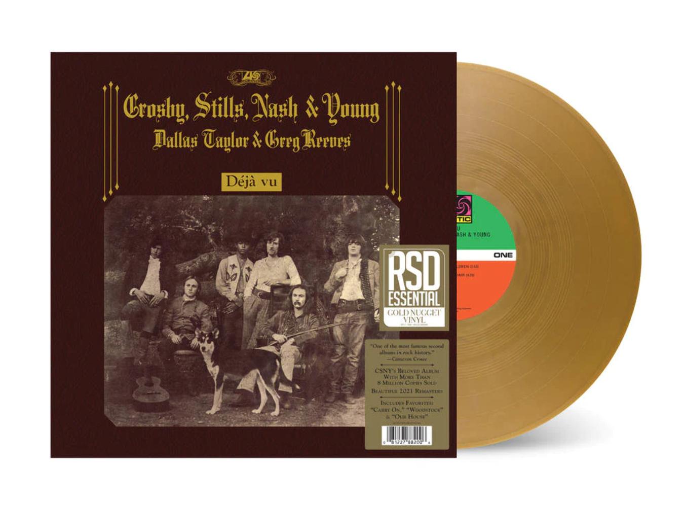 Crosby Stills Nash & Young - Deja Vu (RSD Essential Edition, Gold Nugget Vinyl) - Vinyl