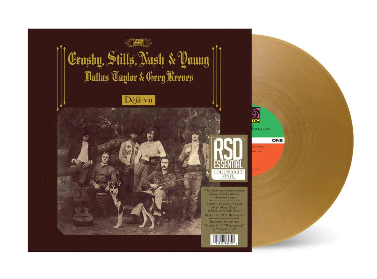 Crosby Stills Nash & Young - Deja Vu (RSD Essential Edition, Gold Nugget Vinyl) - Vinyl