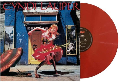 Cyndi Lauper - She's So Unusual (Limited Edition, Red Vinyl) [Import] - Vinyl