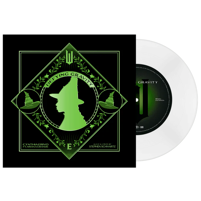 Cynthia Erivo ft. Ariana Grande - Defying Gravity (Wicked: The Soundtrack) (Limited Edition, Clear Vinyl) (7" Single) - Vinyl