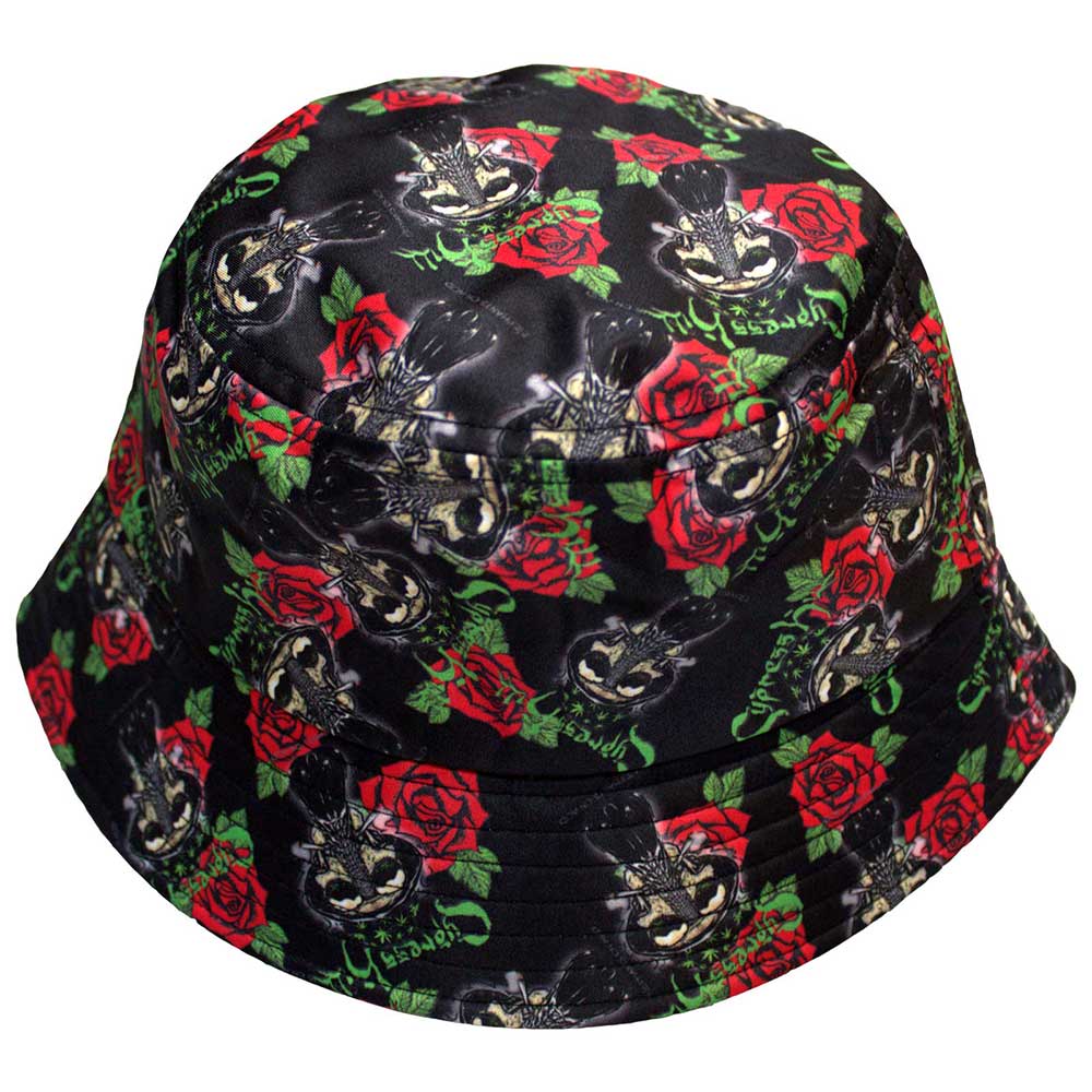 Cypress Hill - Skulls & Roses Pattern - Black