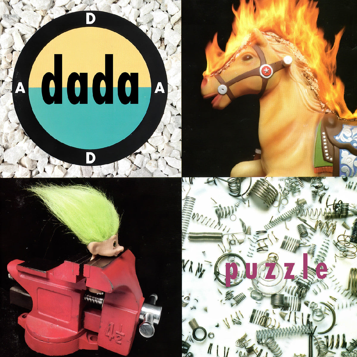 Dada - Puzzle - Remastered, Expanded, [Green & Yellow "Troll Hair" Vinyl] - Vinyl