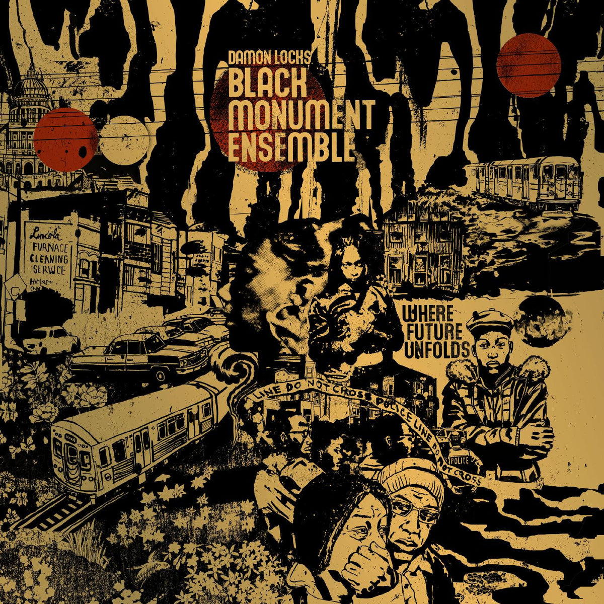 Damon - Black Monument Ensemble Locks - Where Future Unfolds - Vinyl