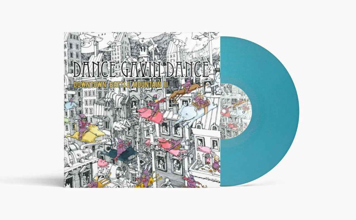 Dance Gavin Dance - Downtown Battle Mountain Ii (15Th Anniversary) [Light Blue Glitter LP] - Vinyl