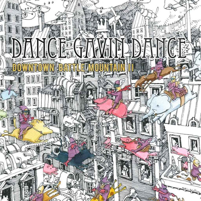 Dance Gavin Dance - Downtown Battle Mountain Ii (15Th Anniversary) [Light Blue Glitter LP] - Vinyl