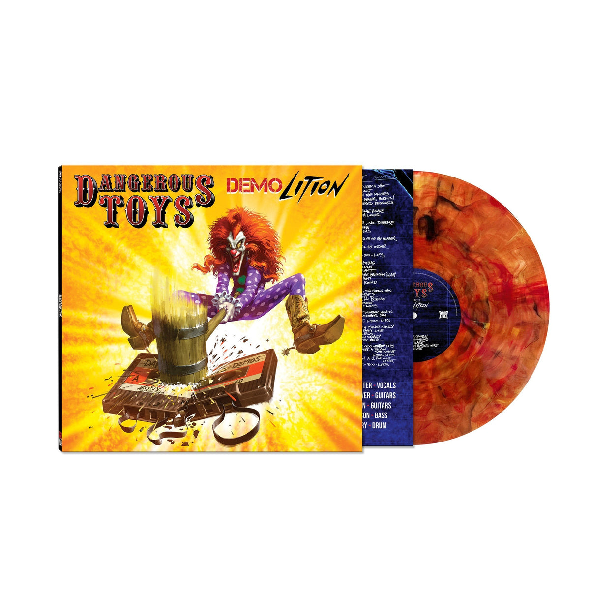 Dangerous Toys - Demolition [Limited Edition Orange Marble/Swirl Vinyl] - Vinyl