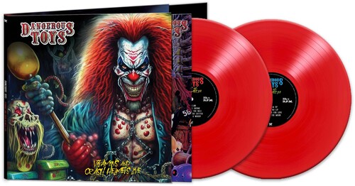 Dangerous Toys - Vitamins & Crash Helmets: Live (Colored Vinyl, Red, Remastered) (2 Lp's) - Vinyl