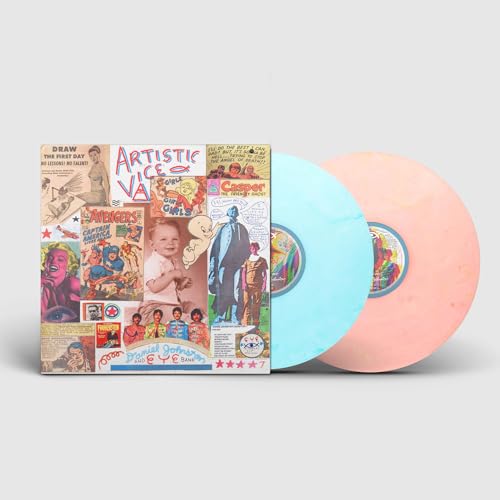 Daniel Johnston - Artistic Vice (Light Blue & Peach Swirl) (2 Lp) - Vinyl